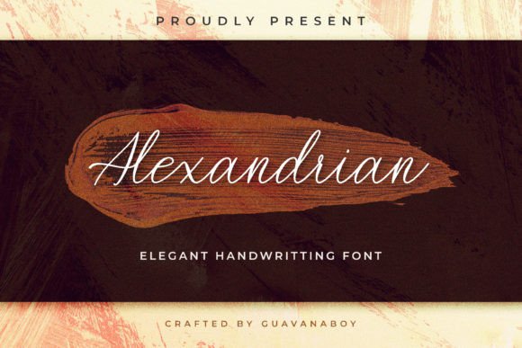 Alexandrian: A Modern Handwritten Font That Speaks Before You Scroll
