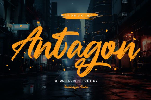 Antagon: A Dainty Handwritten Font for Delicate Brand Moments
