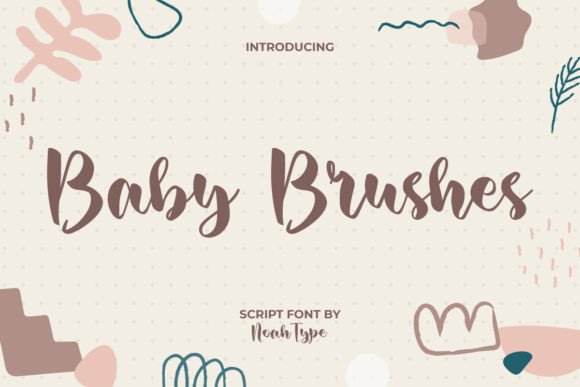 Baby Brushes: A Cheerful Script Font for Handmade Brands
