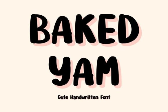 Baked Yam: A Handwritten Font That Brings Warmth to Digital Branding