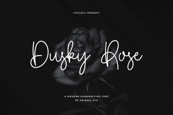 Dusky Rose: A Thoughtful Script Font for Elegant Brand Moments