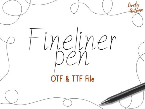 Fineliner Pen Font: A Sharp, Human Touch for Digital Layouts