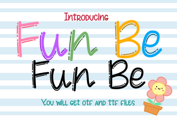 Fun Be Handwritten Font for Crafters & Sellers