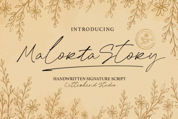 Malorta Story: A Handwritten Font That Makes Your Brand Feel Effortlessly Elegant