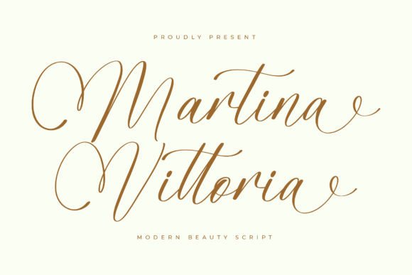 Martina Vittoria: A Handwritten Font That Feels Like a Warm Hello