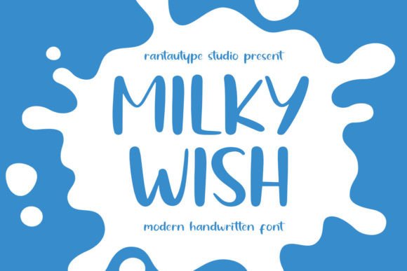 Milky Wish: A Premium Script Font for Small Business Branding