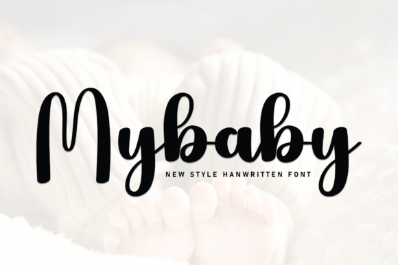 Mybaby Script Font for Elegant Digital Branding