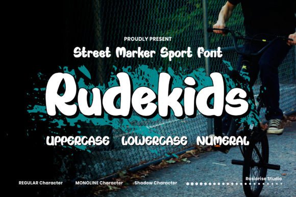 Rudekids: A Handwritten Font That Feels Human on Screen