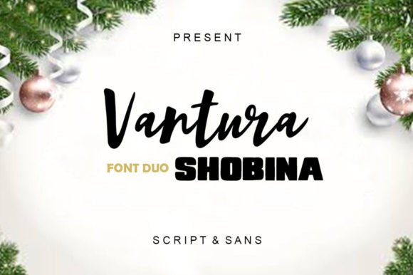 Vantura Shobina: A Handwritten Script Font That Feels Human in Every Campaign