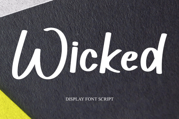 Wicked: A Modern Handwritten Font That Feels Like Your Best Creative Instinct